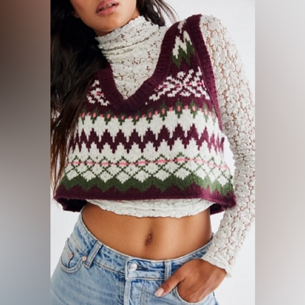 Free people sweater vest